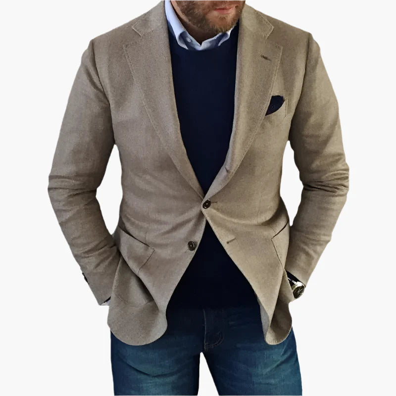Herren Blazer Klassisch Elegant – Vielseitiges Sakko für Büro, Event & Freizeit