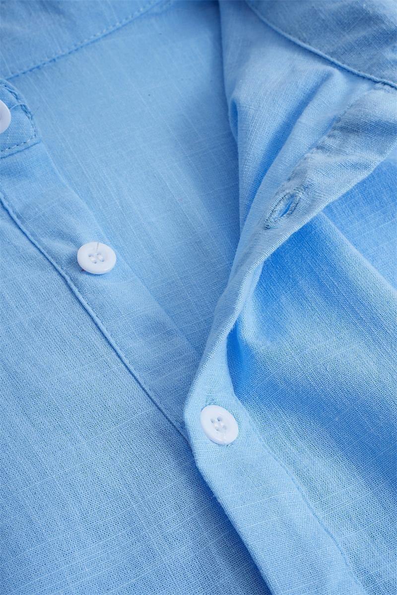 Rick – Freizeit Poloshirt mit Einfarbigem Kragen