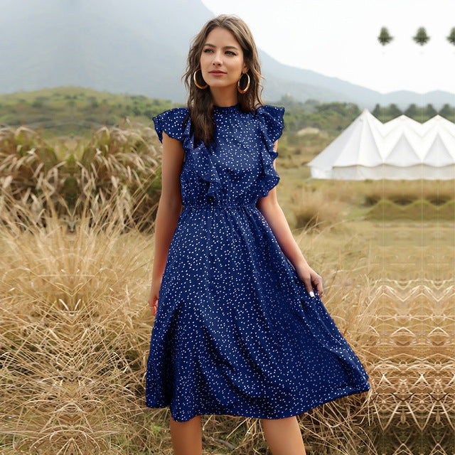 Charlotte – Langes Maxikleid aus Sommer-Chiffon