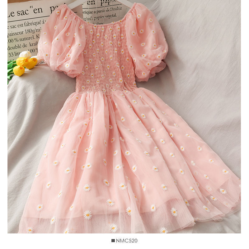 Sandra – Sommerliches Boho-Kleid mit Blumenmuster