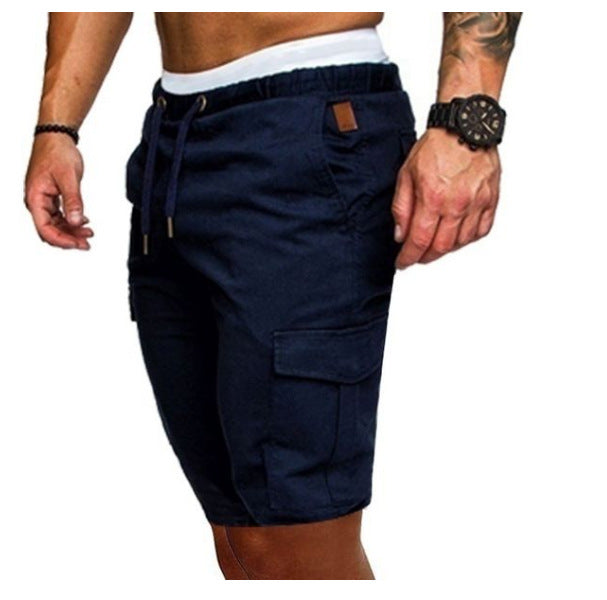 Jack – Eng geschnittene elastische Herren-Cropped Shorts