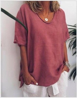 Lydia – Lockere T-Shirts mit kurzen Ärmeln für Damen im Sommer