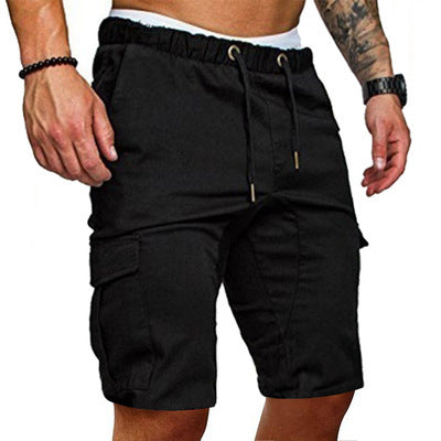 Jack – Eng geschnittene elastische Herren-Cropped Shorts