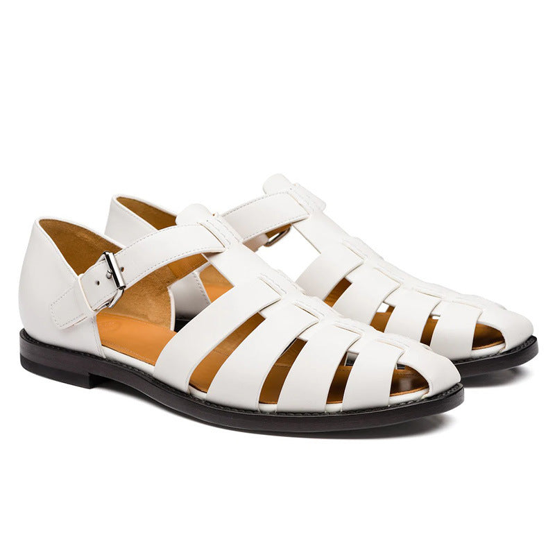 Herren Ledersandalen Klassisch – Elegante Sommerschuhe für Freizeit & Büro