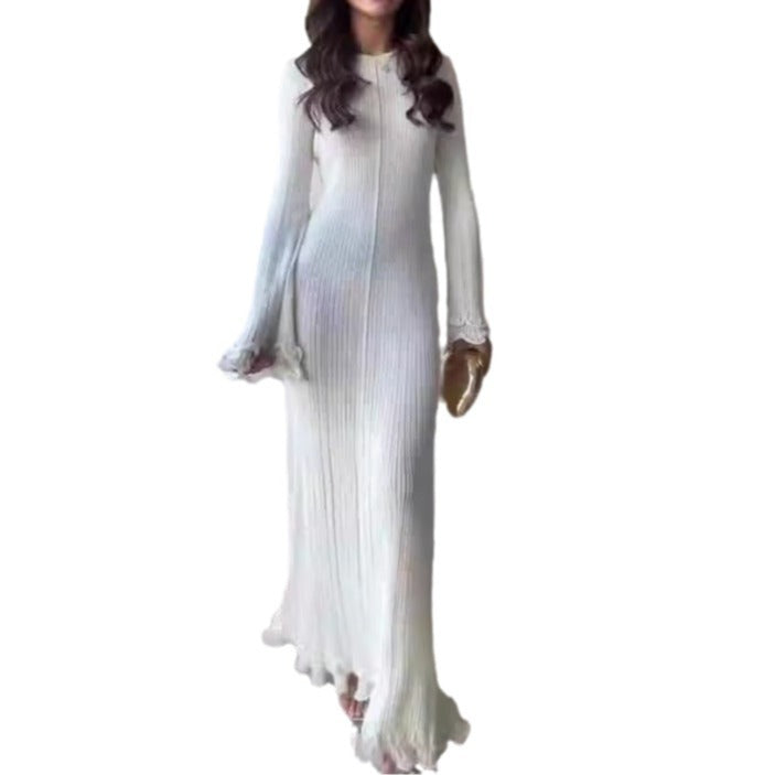 Amanda – Elegantes Kleid mit Glockenärmeln