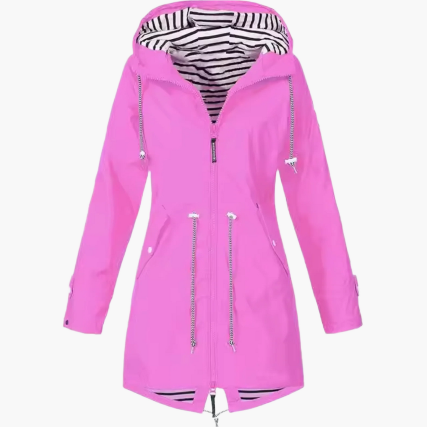 Damen Regenjacke Wasserdicht Winddicht Outdoor Mantel – Funktionale Übergangsjacke mit Kapuze für Freizeit & Abenteuer