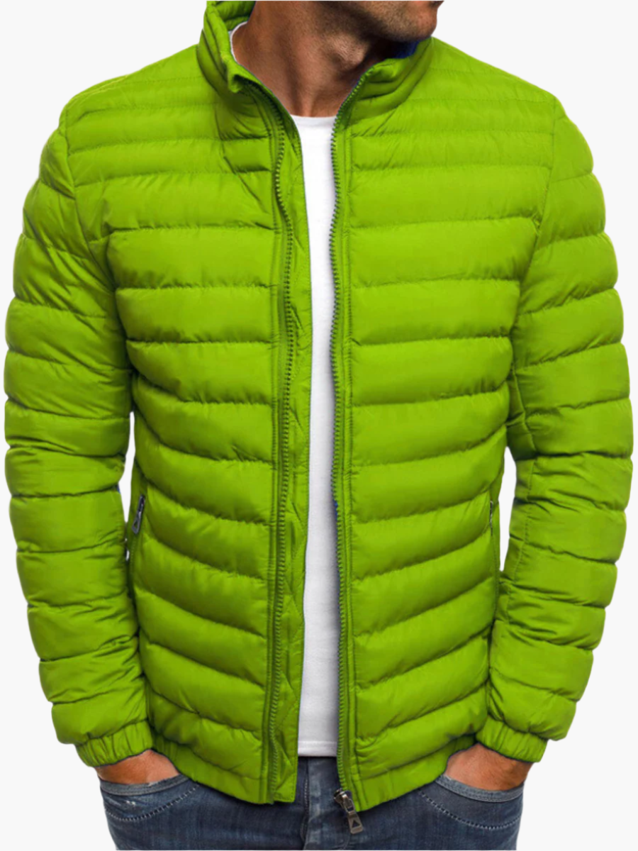 Herren Steppjacke Modern Freizeitjacke Eleganter Look für Alltag und Outdoor