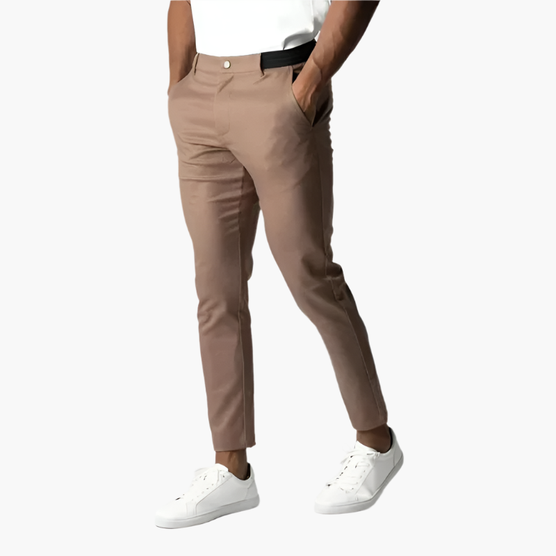 Herren Chinohose Slim Fit – Elegante & Bequeme Freizeithose für Büro und Alltag