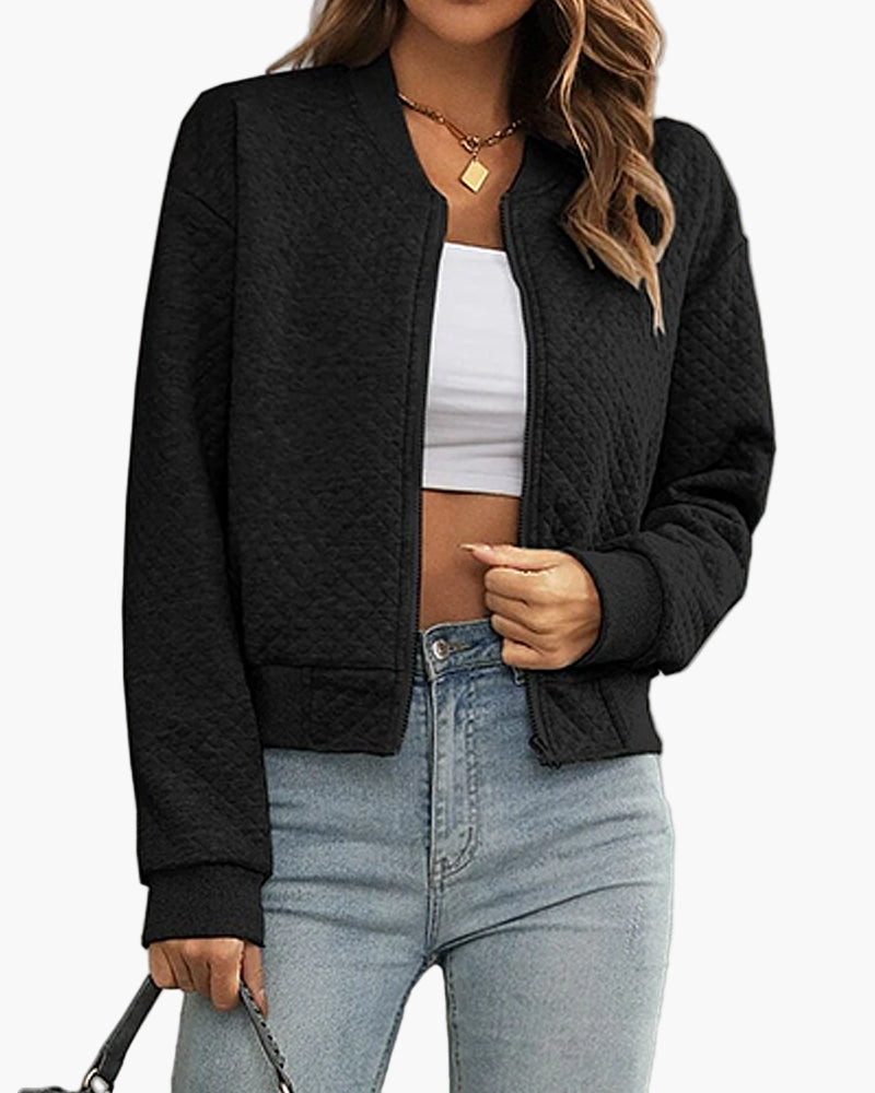 Damen Bomberjacke Steppdesign – Modischer Alltagsbegleiter im Urban Style