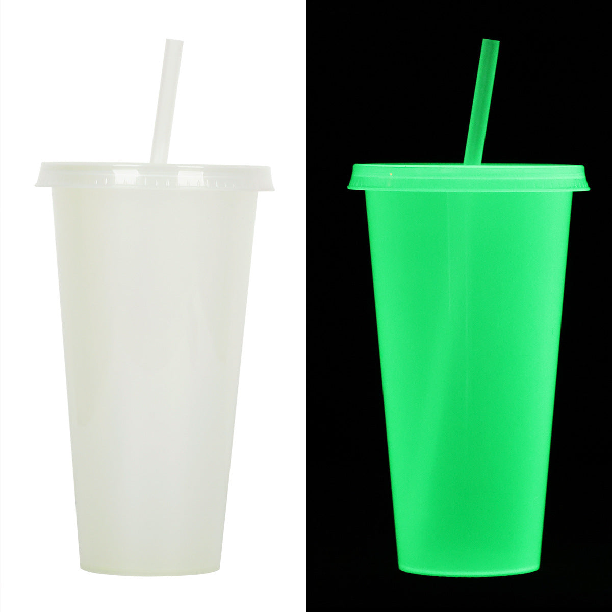 Halloween Becher mit Strohhalm – Kreativer Trinkbecher für gruselige Partys & Deko