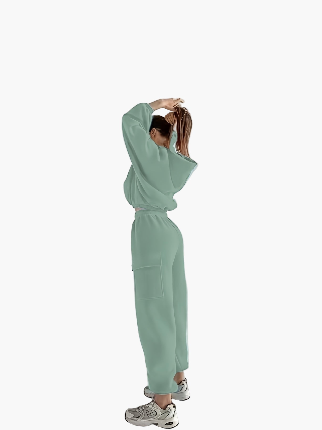 Damen Lounge Set – Elegantes Freizeit-Outfit mit weitem Schnitt, ideal für Alltag & Entspannung