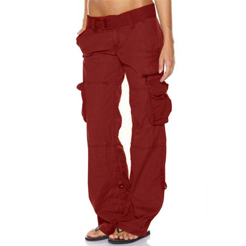 Heather – Bequeme Damen Cargo-Hose mit mehreren Taschen