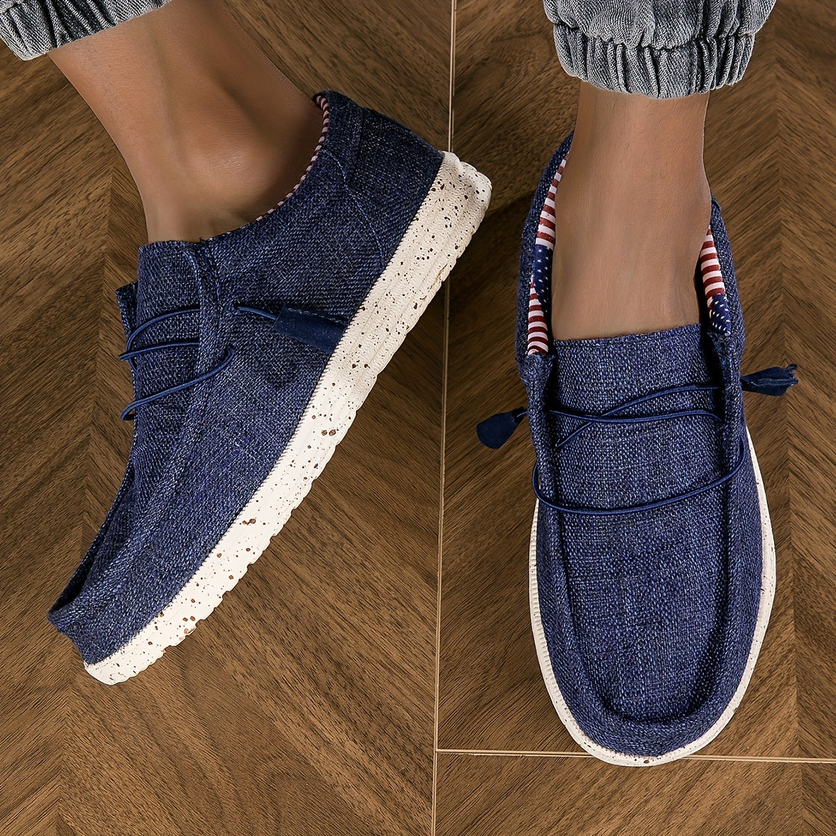 Herren Freizeit-Loafer Slipper – Bequeme Slip-On Schuhe für Alltag & Freizeit