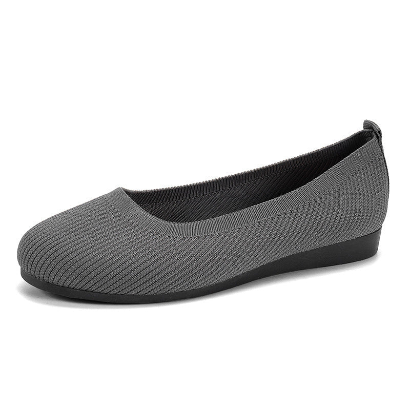 Marie – Runde Zehen Flache Damen Pumps