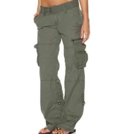 Heather – Bequeme Damen Cargo-Hose mit mehreren Taschen