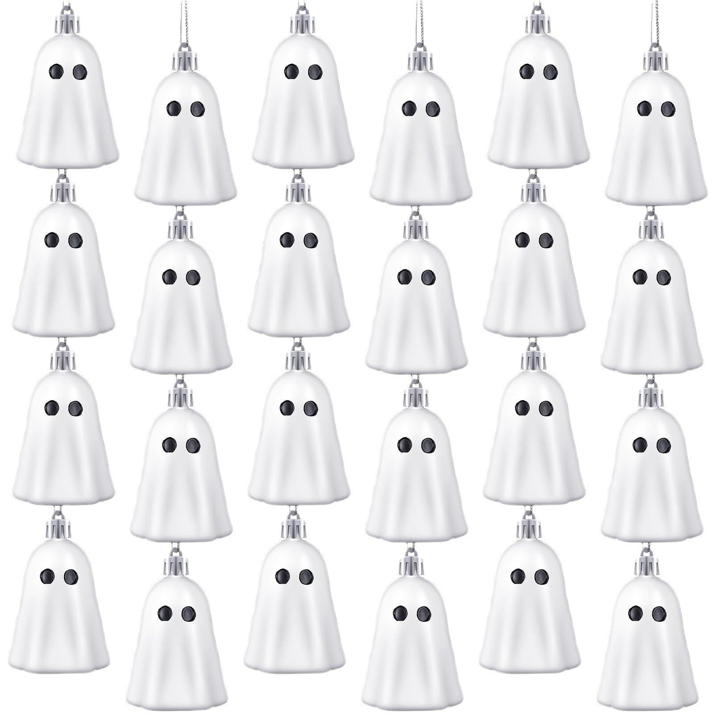 Halloween Deko Set – Geister Anhänger im amerikanischen Stil für gruselige Party-Dekoration