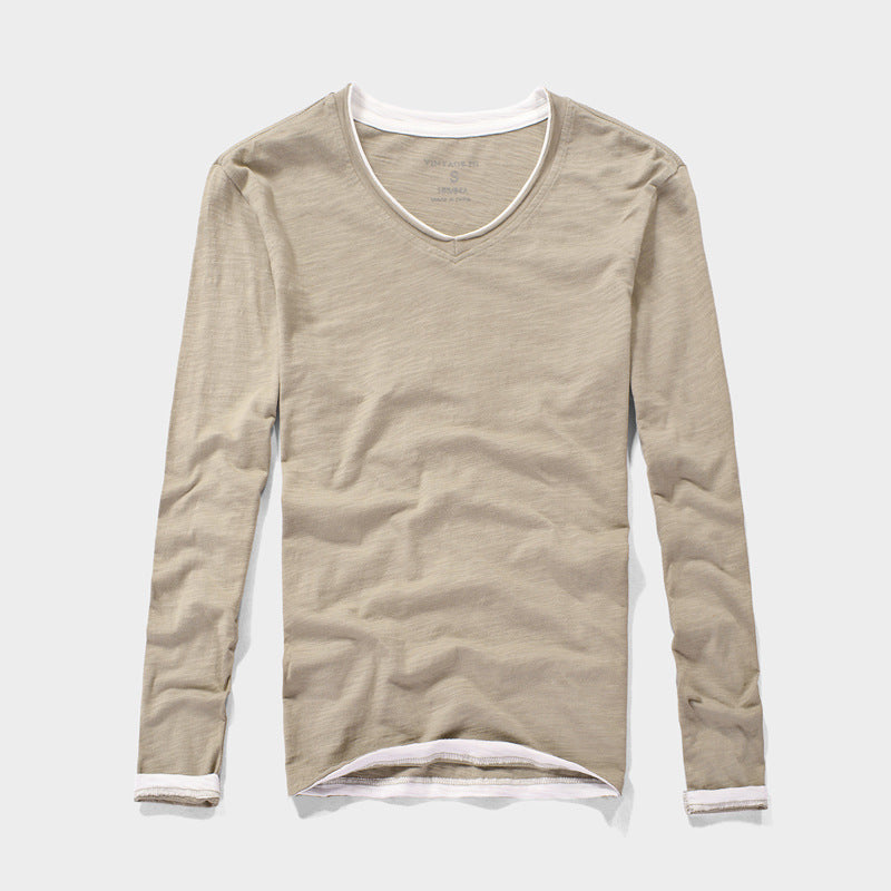 Arthur – Japanischer Herren-Langarmshirt im Frühlingsstil