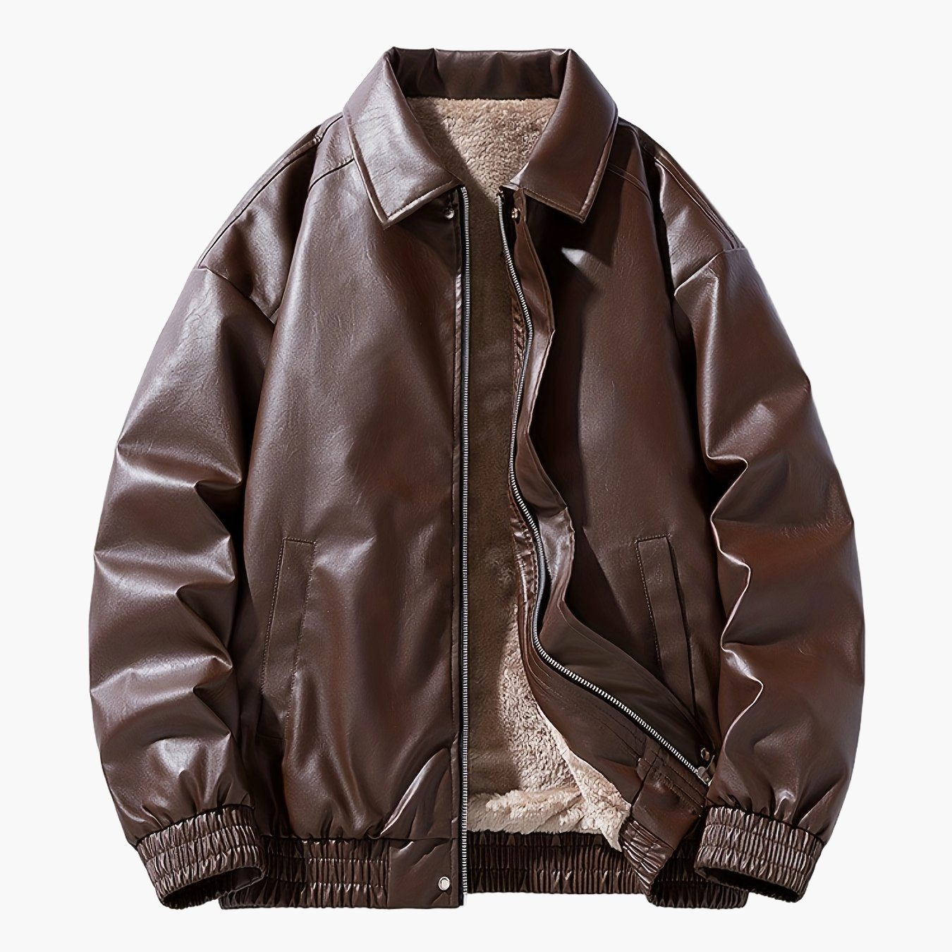 Herren Bomberjacke im lässigen Streetstyle mit Reißverschluss – Ideal für Freizeit und Alltag