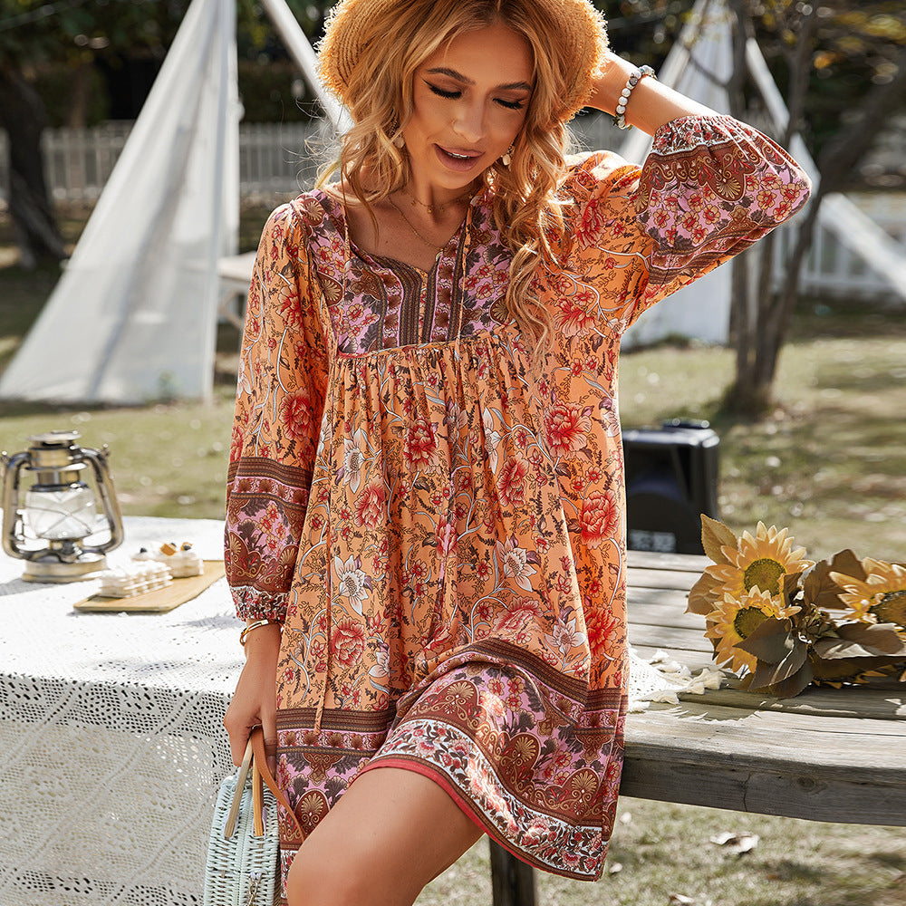 Sarah – Lässiges Boho-Kleid für den Sommer
