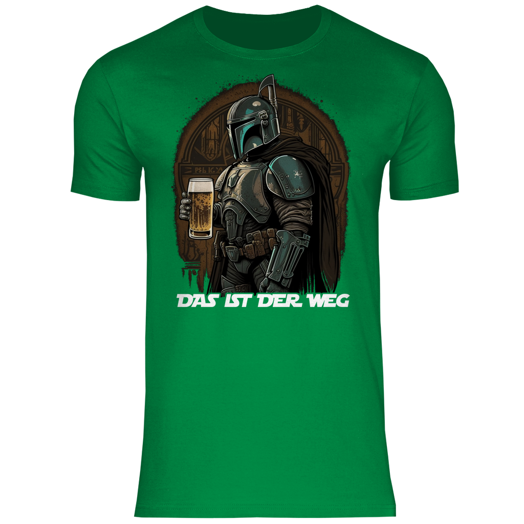 Gabriel – Mandalorian Bier Spaß Herren T-Shirt