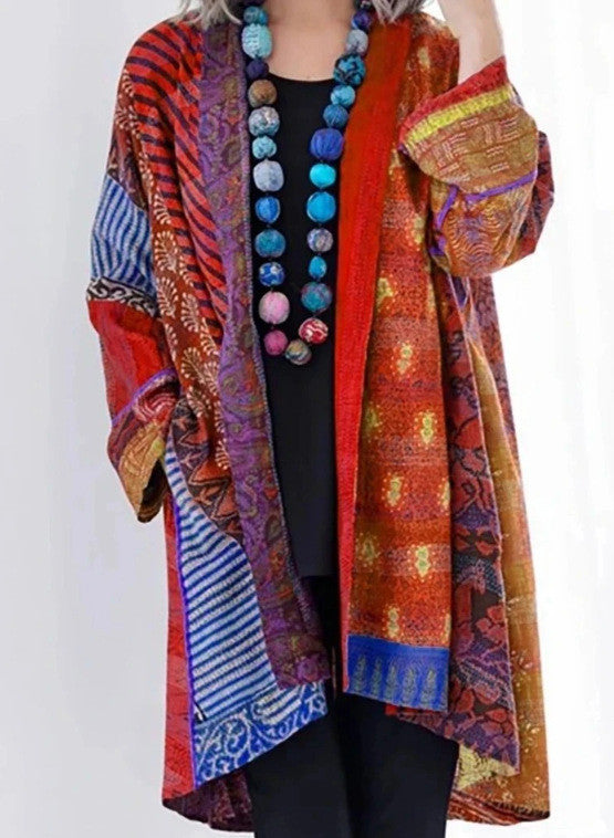 Phoebe – Langärmelige bedruckte Jacke