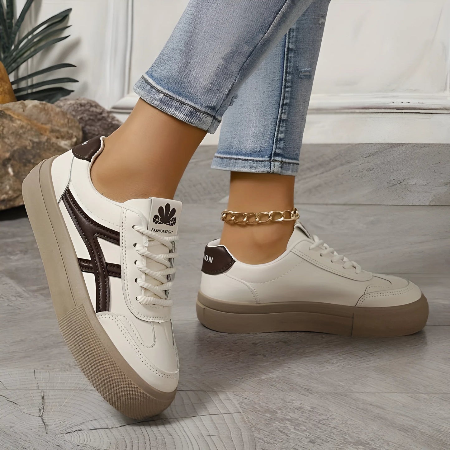 Damen Orthopädische Sneaker – Modische Freizeitschuhe mit Komfort und Unterstützung