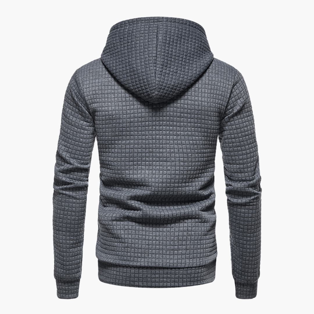 Herren Hoodie Kariert – Moderner Freizeitpullover mit Kapuze für Alltag & Komfort
