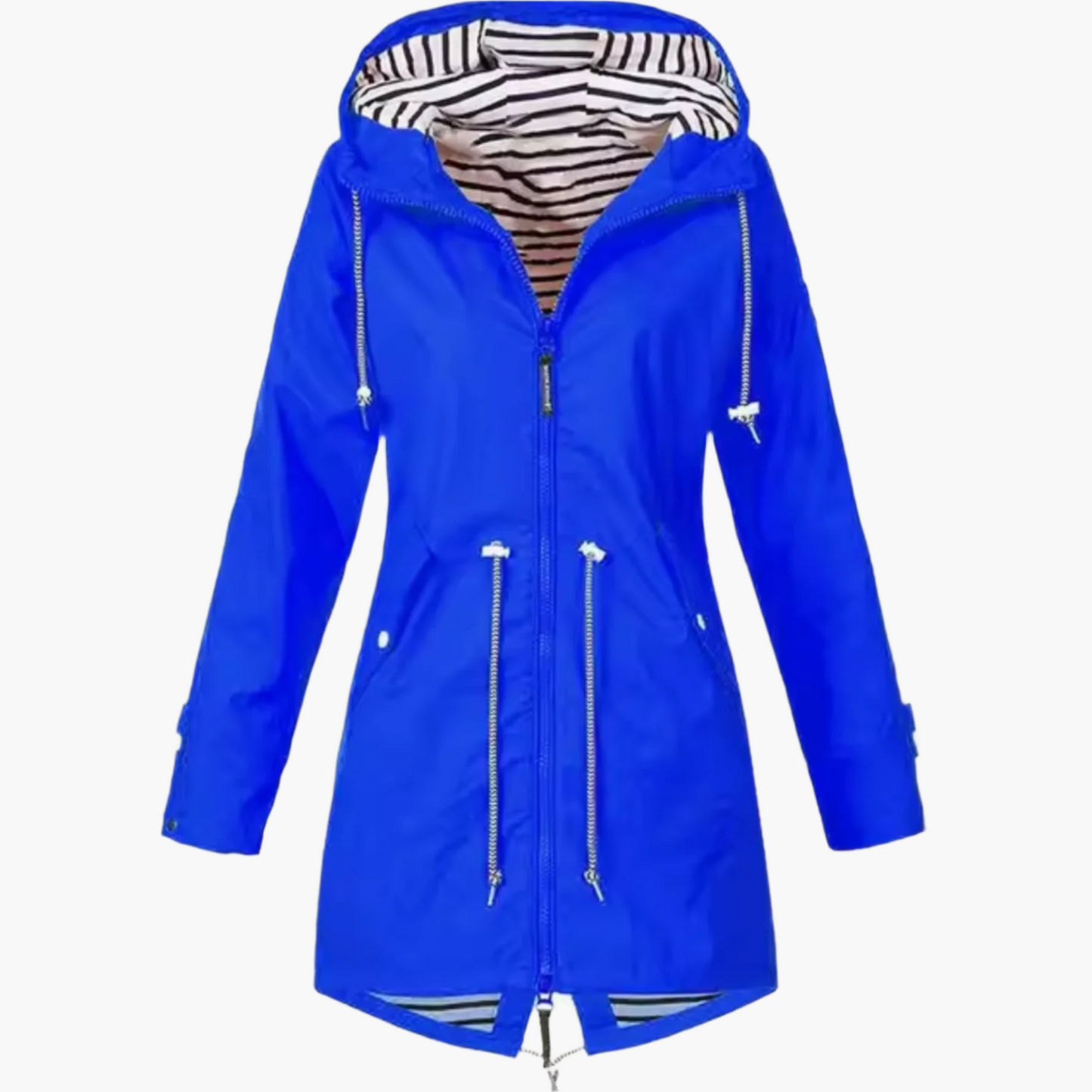 Damen Regenjacke Wasserdicht Winddicht Outdoor Mantel – Funktionale Übergangsjacke mit Kapuze für Freizeit & Abenteuer
