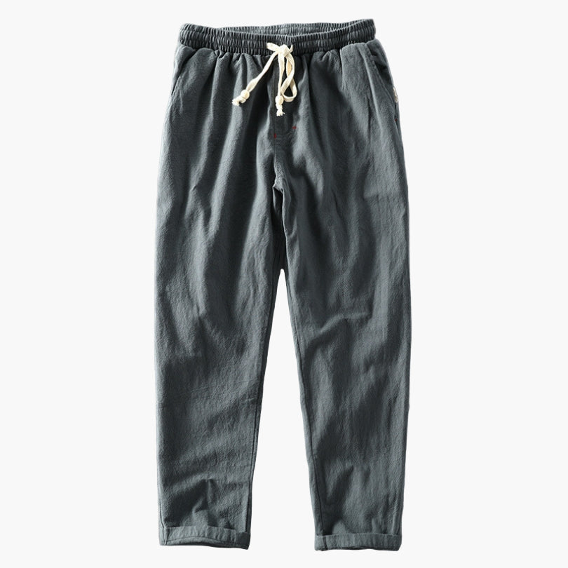 Herren Relaxed Fit Japanische Freizeithose – Komfortable Jogger für Alltag, Reisen & Freizeit