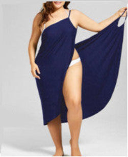 Betty – Plus Size Strandrock mit Trägern