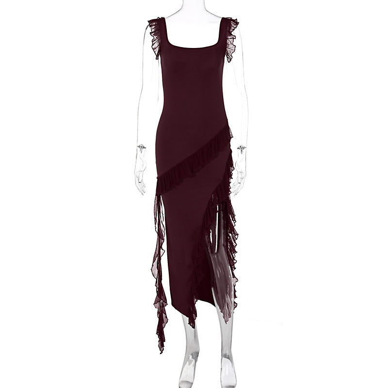 Rebecca – Modisches Sommerkleid mit Streifen und temperamentvollem Design