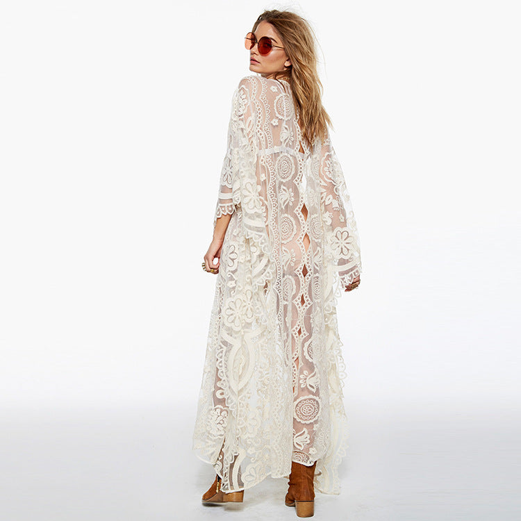 Hannah – Boho-Spitzenkleid für Strandpartys