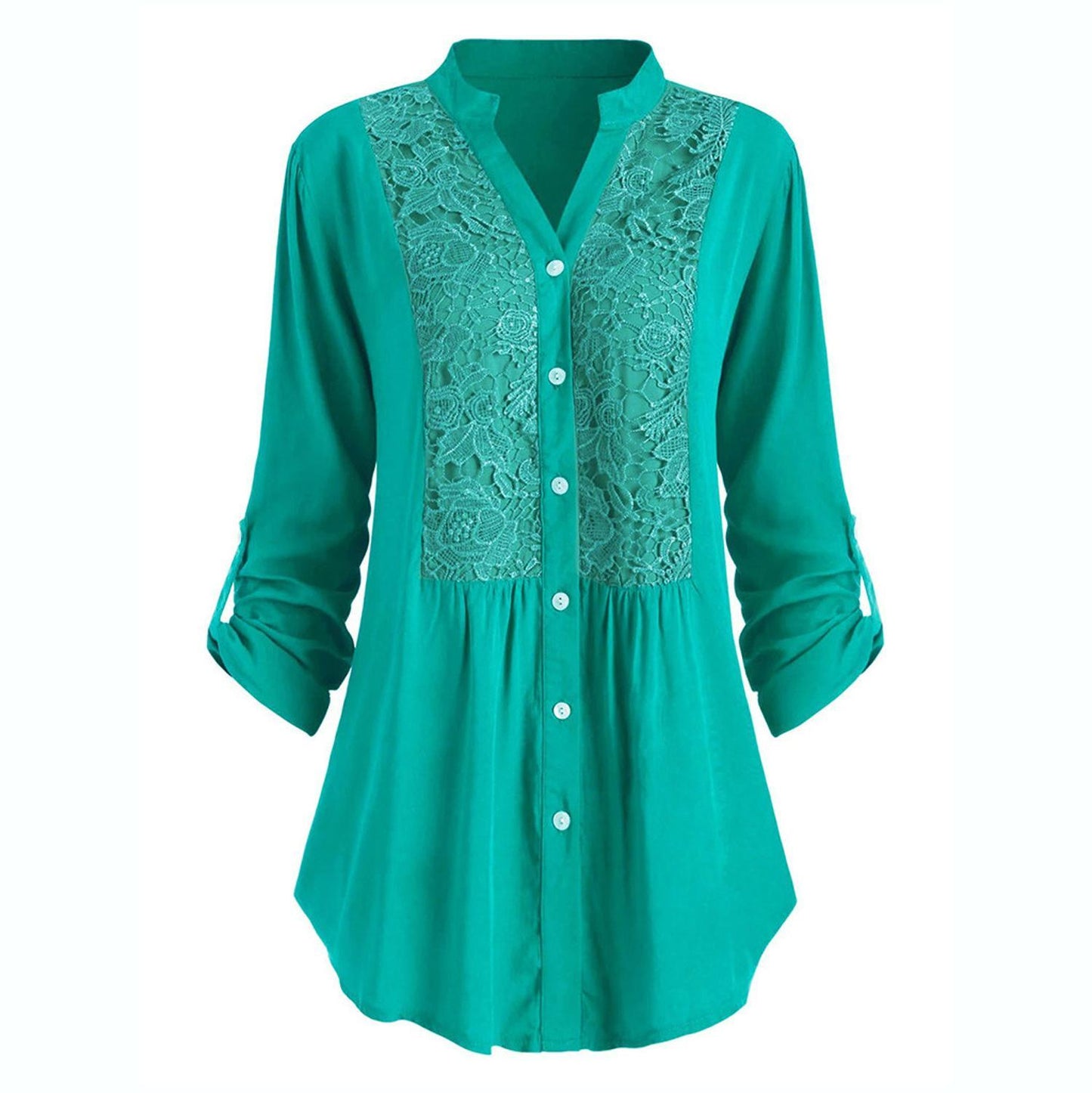 Aaron – Spitzenhemd mit Lace-Elementen