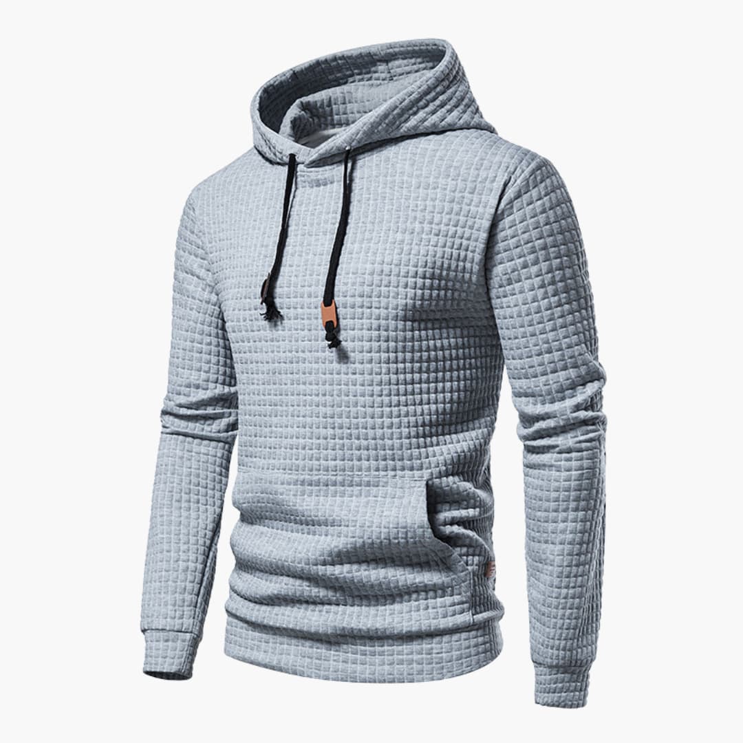 Herren Hoodie Kariert – Moderner Freizeitpullover mit Kapuze für Alltag & Komfort