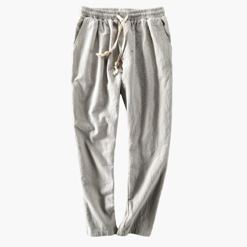 Herren Relaxed Fit Japanische Freizeithose – Komfortable Jogger für Alltag, Reisen & Freizeit