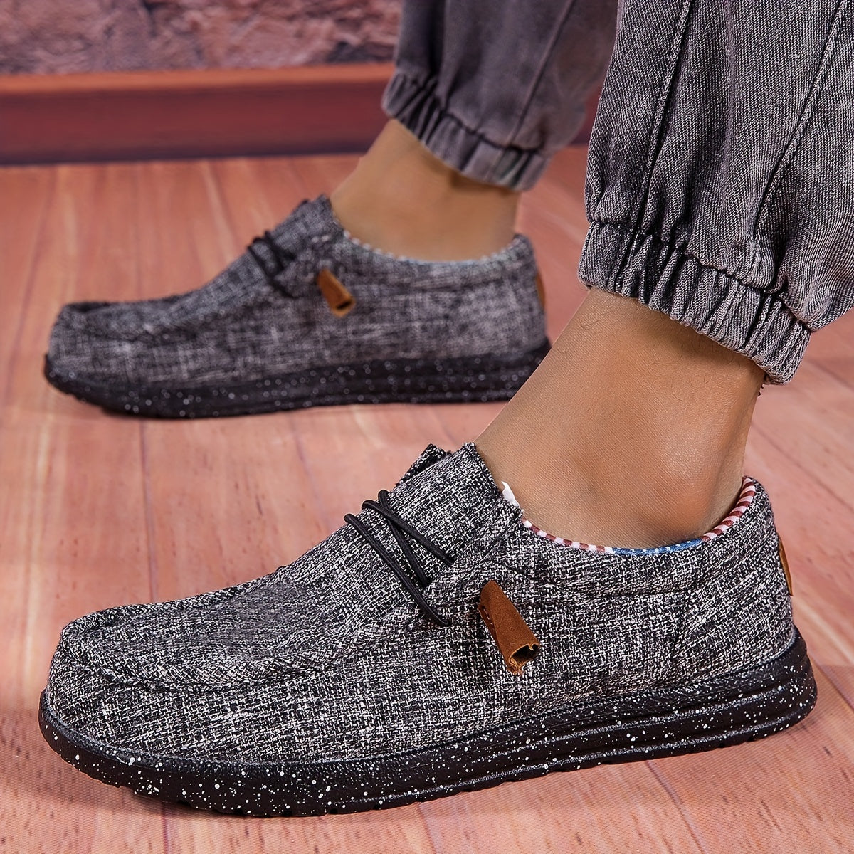 Herren Freizeit-Loafer Slipper – Bequeme Slip-On Schuhe für Alltag & Freizeit