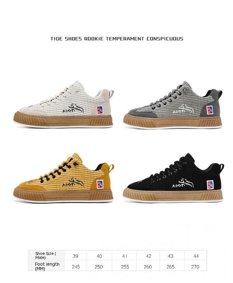 Ken – Sportliche Freizeitschuhe aus Cord für Herren