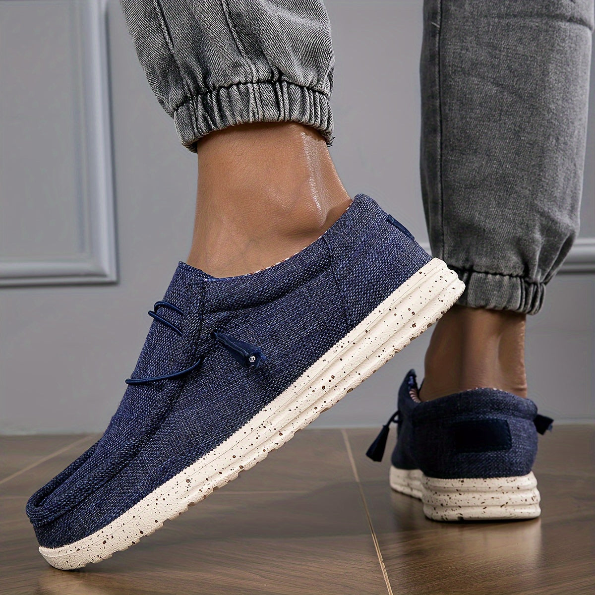 Herren Freizeit-Loafer Slipper – Bequeme Slip-On Schuhe für Alltag & Freizeit
