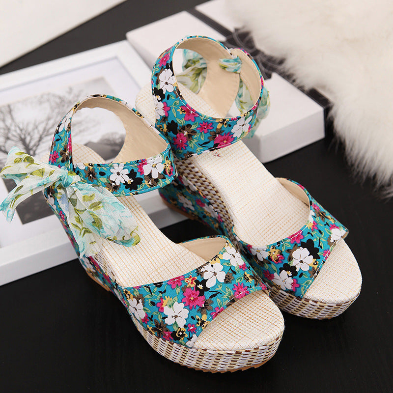 Leah – Bohemian High Heel Sandalen