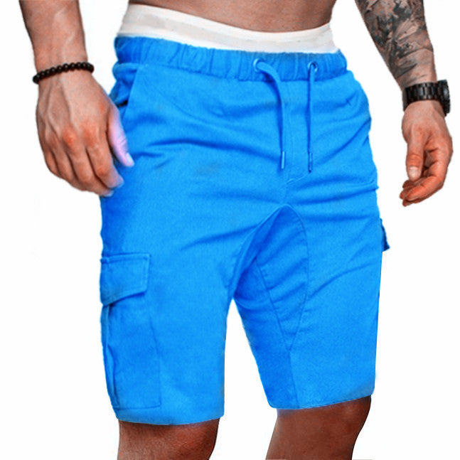 Jack – Eng geschnittene elastische Herren-Cropped Shorts