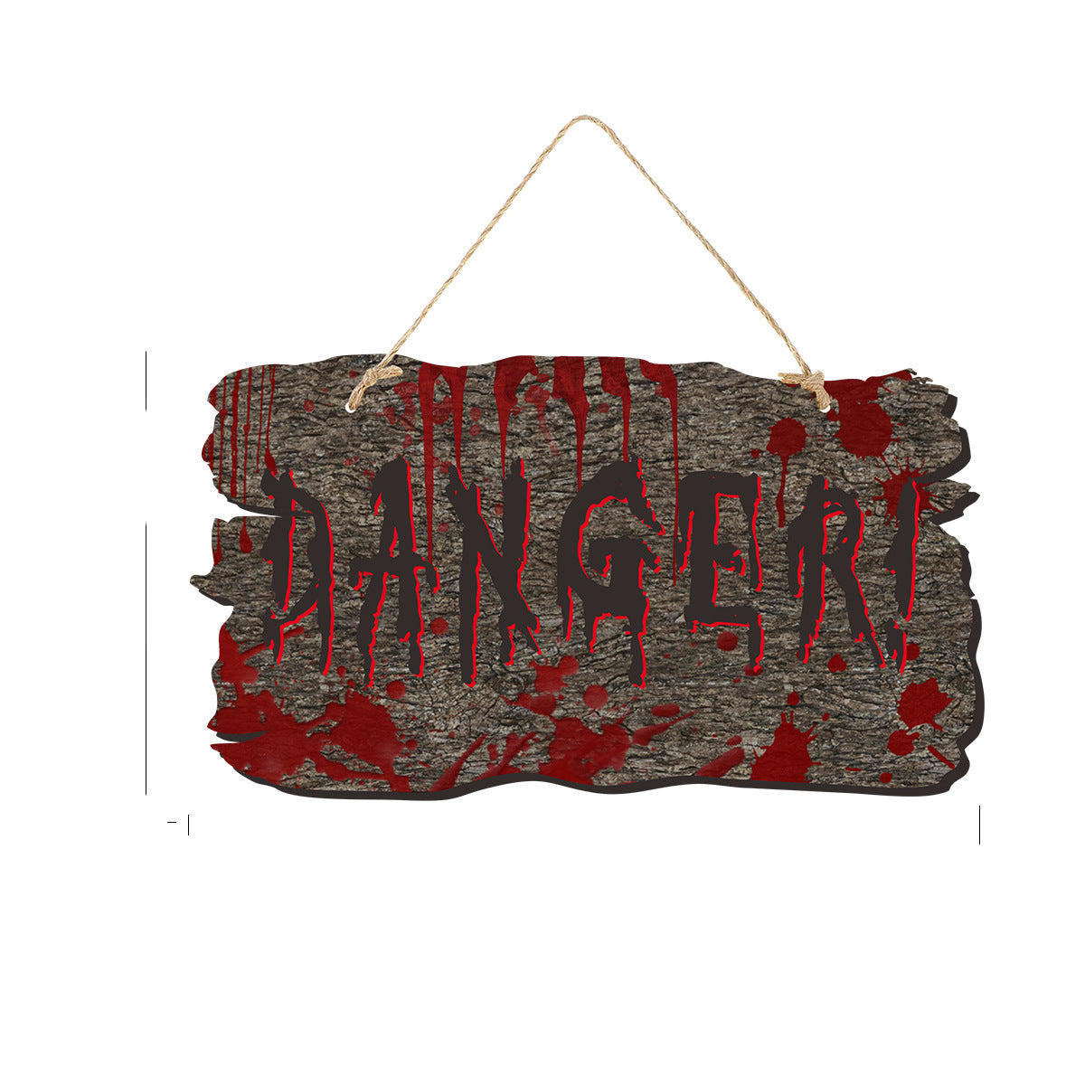 Halloween Türschild Set – Gruselige Dekoration für Halloween Partys und Trick-or-Treat