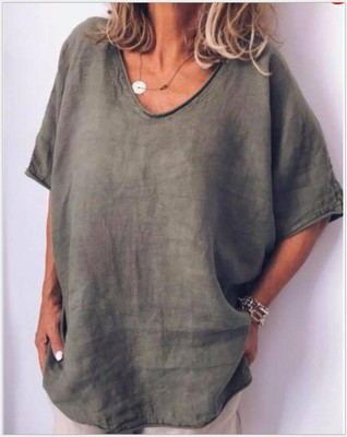 Lydia – Lockere T-Shirts mit kurzen Ärmeln für Damen im Sommer