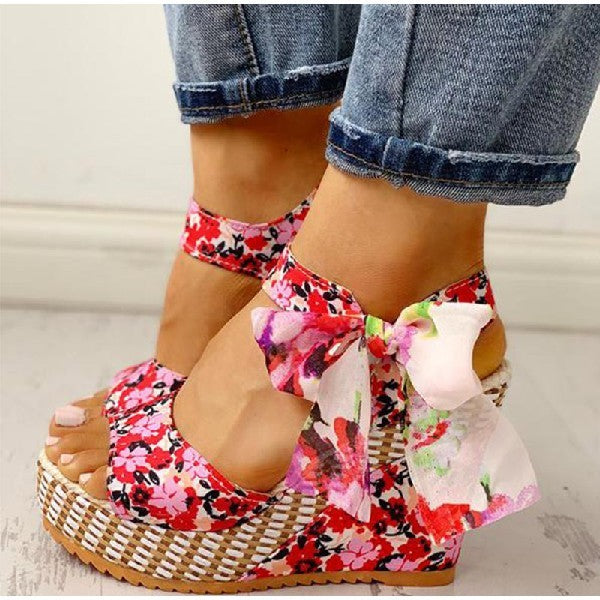 Leah – Bohemian High Heel Sandalen