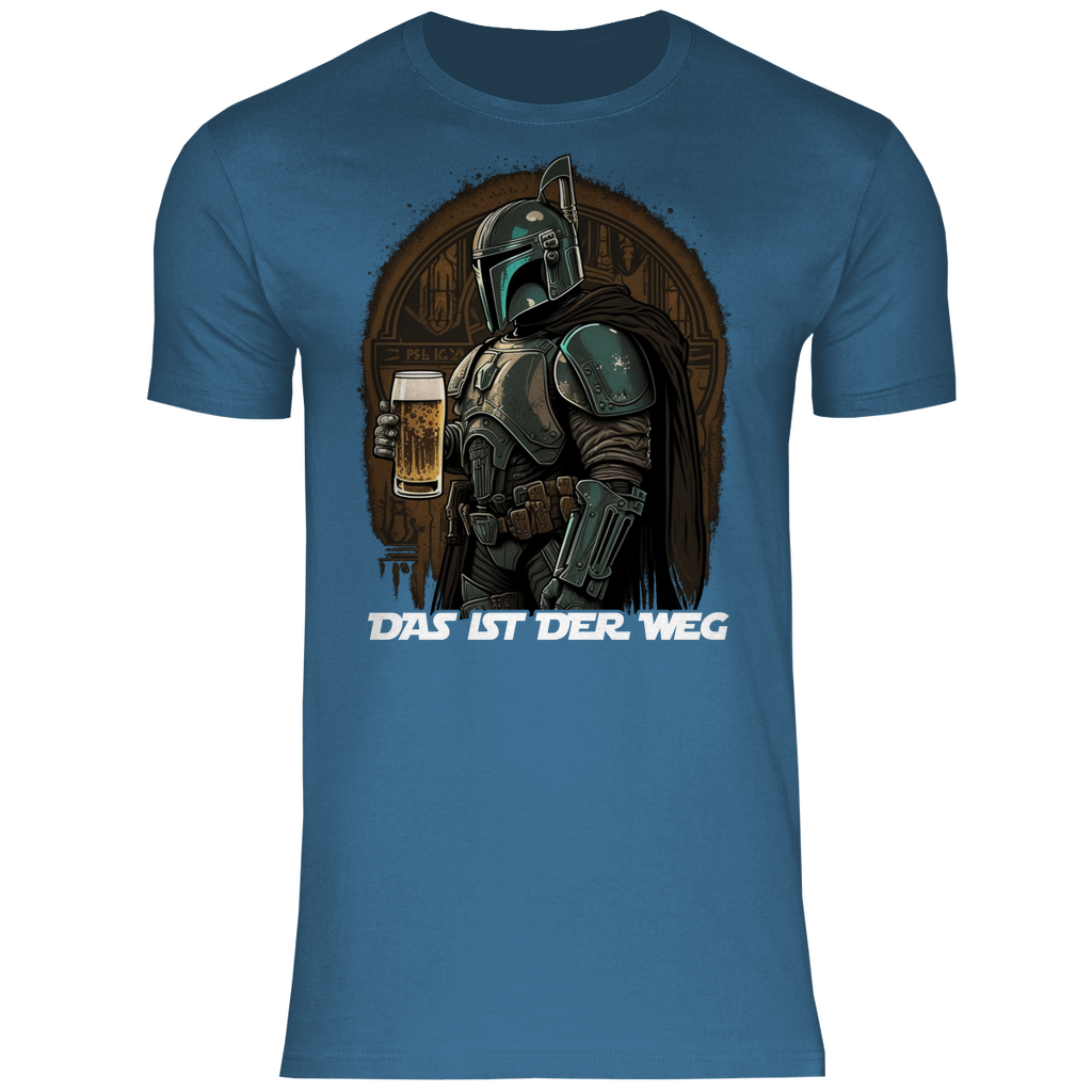 Gabriel – Mandalorian Bier Spaß Herren T-Shirt