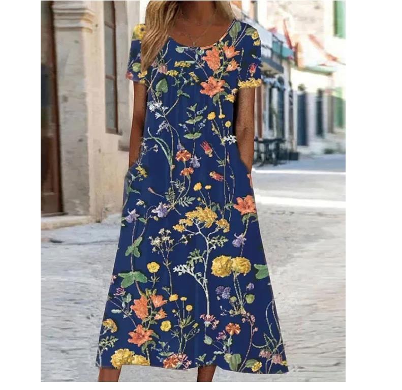 Shirley – Lässiges Kleid mit Floralem Print