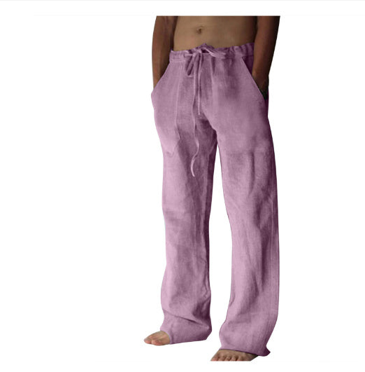 Herren Freizeithose Jogginghose Japanischer Stil Locker Gerade Bein