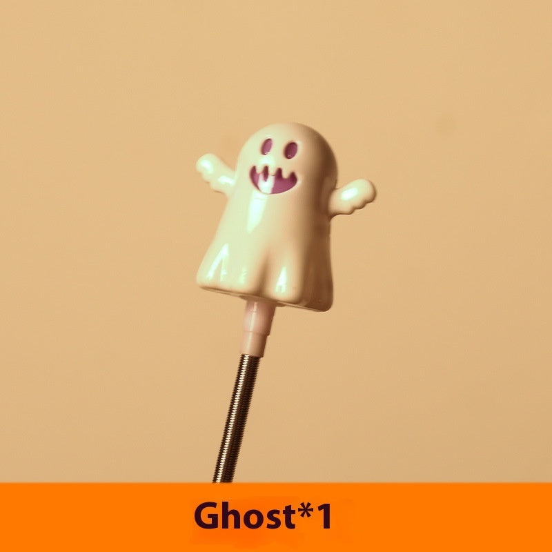 Halloween Leuchtender Handkurbelstab für Kinder – Party- und Dekorationsspaß