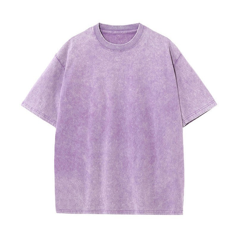 Percy – Retro Rundhals T-Shirt aus Baumwolle
