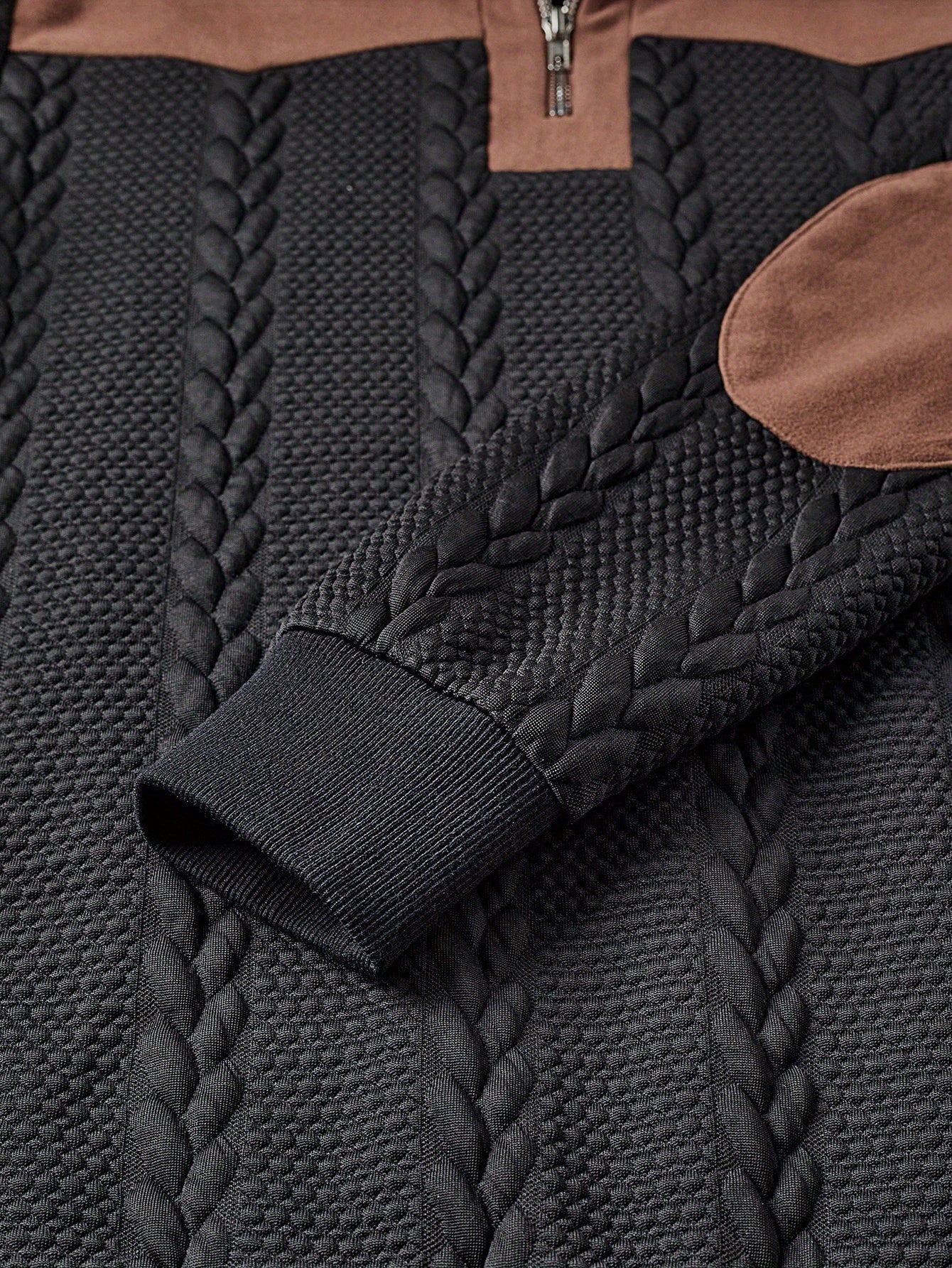 Herren Strickpullover mit modischem Reißverschlusskragen und Retro-Charme – Perfekt für Freizeit und stilvollen Alltag