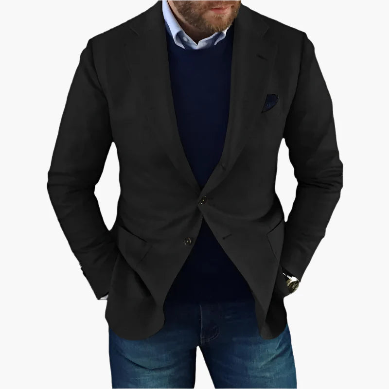 Herren Blazer Klassisch Elegant – Vielseitiges Sakko für Büro, Event & Freizeit